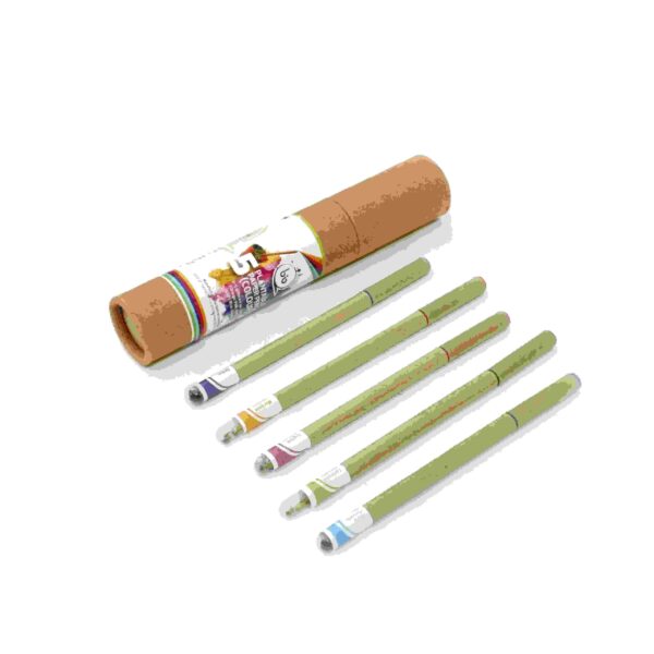 Eco-friendly Plantable Seed Coloured Pens (Box of 5)