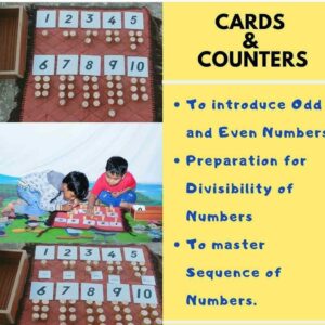 Cards and Counters Montessori Toy