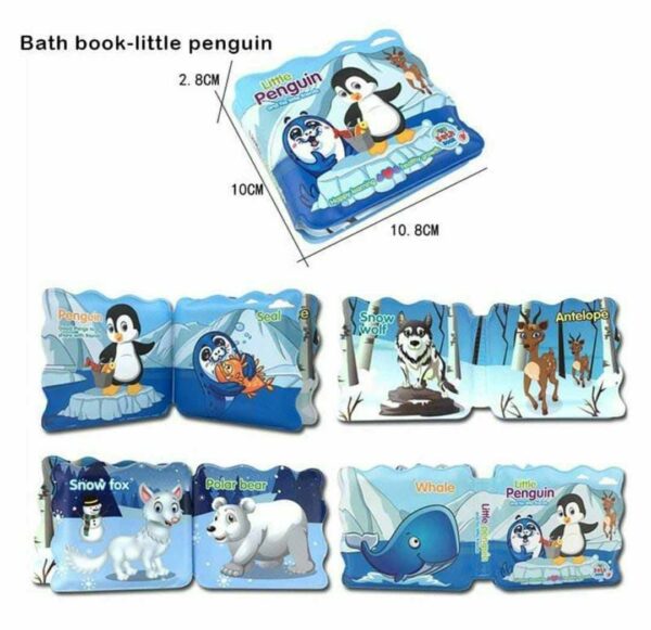 Little Penguin Plastic Bath Book