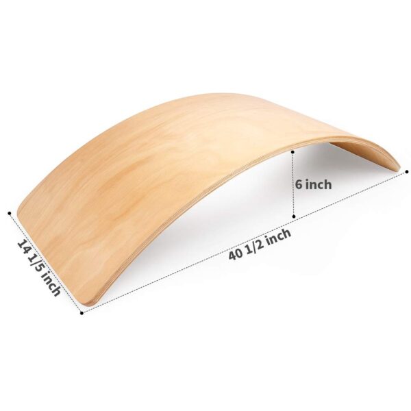 Wooden Wobble Board / Curve Board